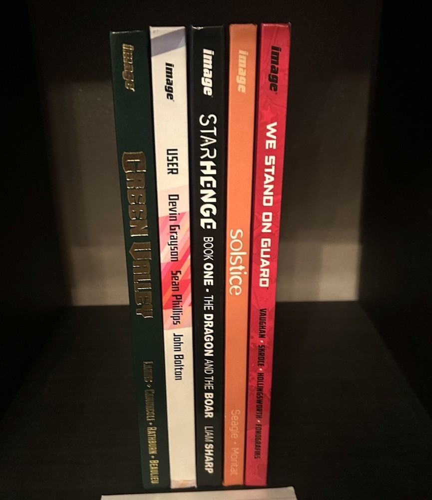 Image Comics Deluxe Hardcover Lot of 5