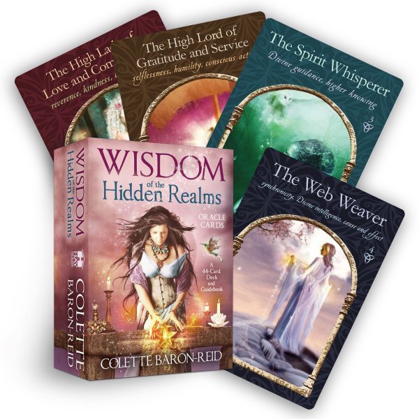 Wisdom of the Hidden Realms Oracle Cards, Cards by Baron-Reid, Colette, Brand...