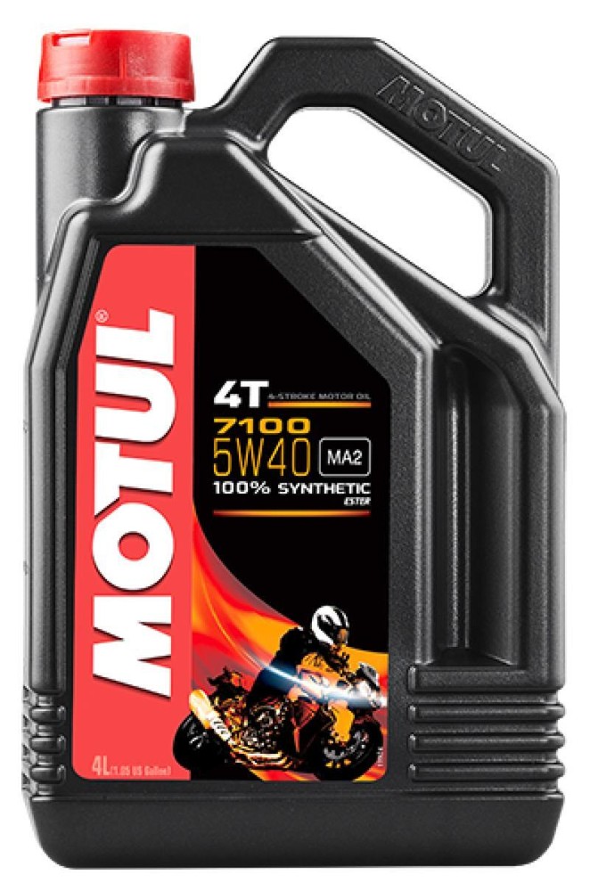 Motul 4L 7100 Synthetic Motor Oil 5W40 4T