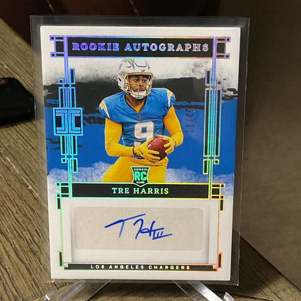 2025 Impeccable Football Rookie Autographs Tre Harris Auto /49
