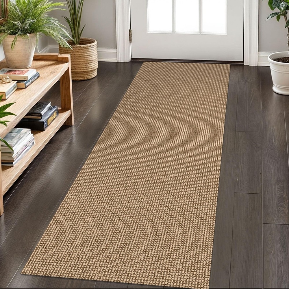 KOZYFLY 2x6 ft Boho Non Slip Washable Hallway Runner Rug for Kitchen