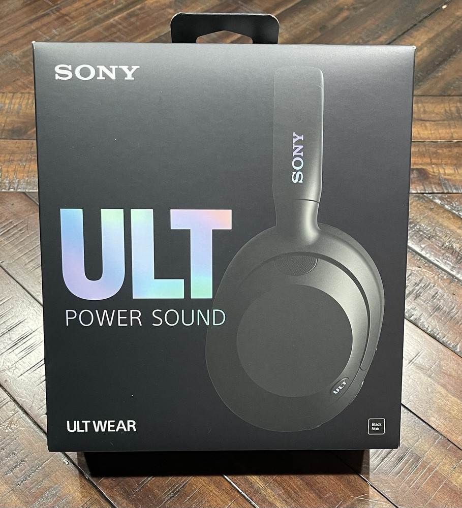 SONY WH-ULT900N Wireless Noise Canceling Bluetooth Headphones /w CASE-BLACK