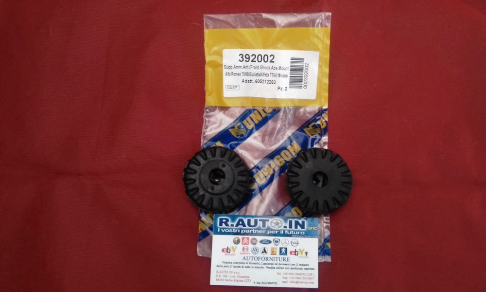 ALFA ROMEO 75 90 GIULIETTA ALFETTA UPPER BUMPER FRONT SHOCK ABSORBERS