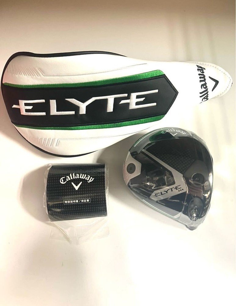 Callaway ELYTE Triple Diamond Driver 9deg RH Head Only with head Cover New