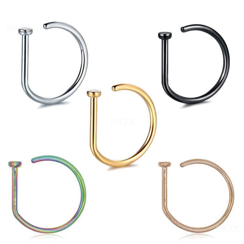 Nose Ornaments Not Easy To Fade Stainless Steel Stainless Steel Nose Ring Nasal