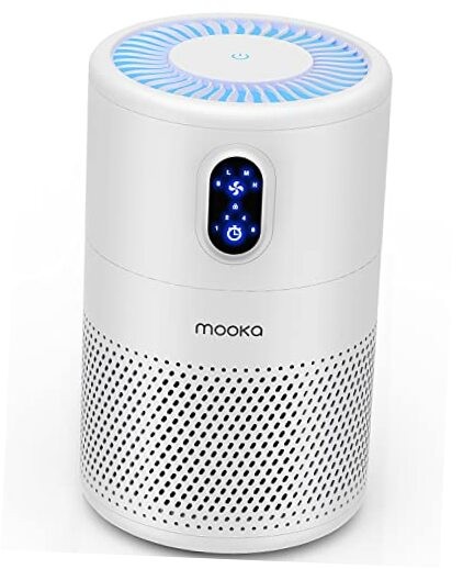 Air Purifiers for Home Large Room up to 1076 ft², H13 True HEPA Air White