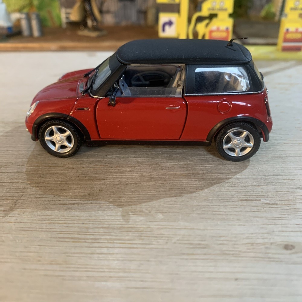 Cararama 1/43 New Mini Cooper Diecast Red - Mint Condition