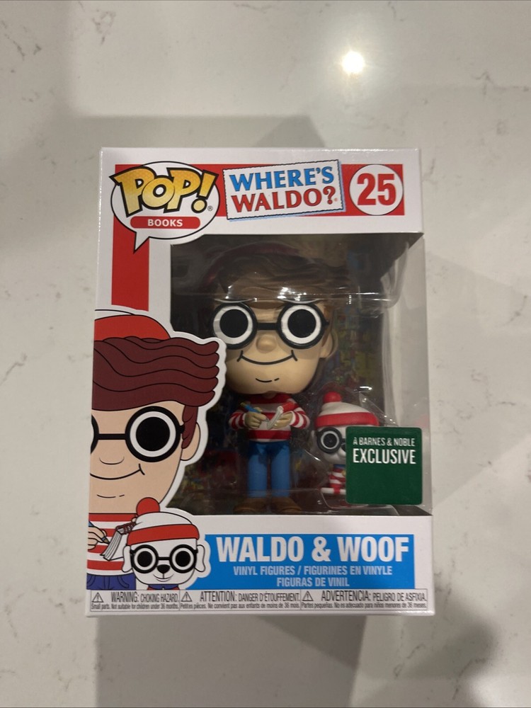 Funko Pop! Vinyl: Where's Waldo? - Waldo & Woof - SAME DAY SHIP 🚚
