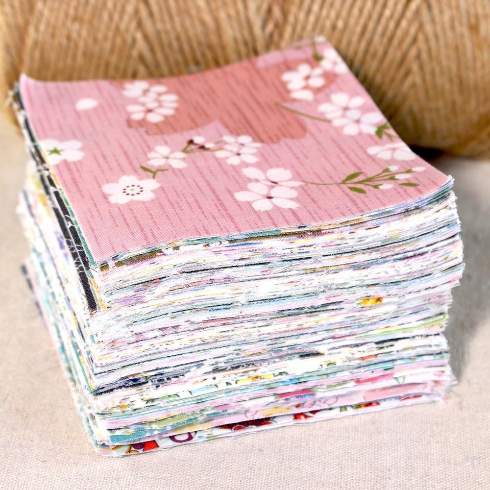 100 Floral Cotton Fabric 4