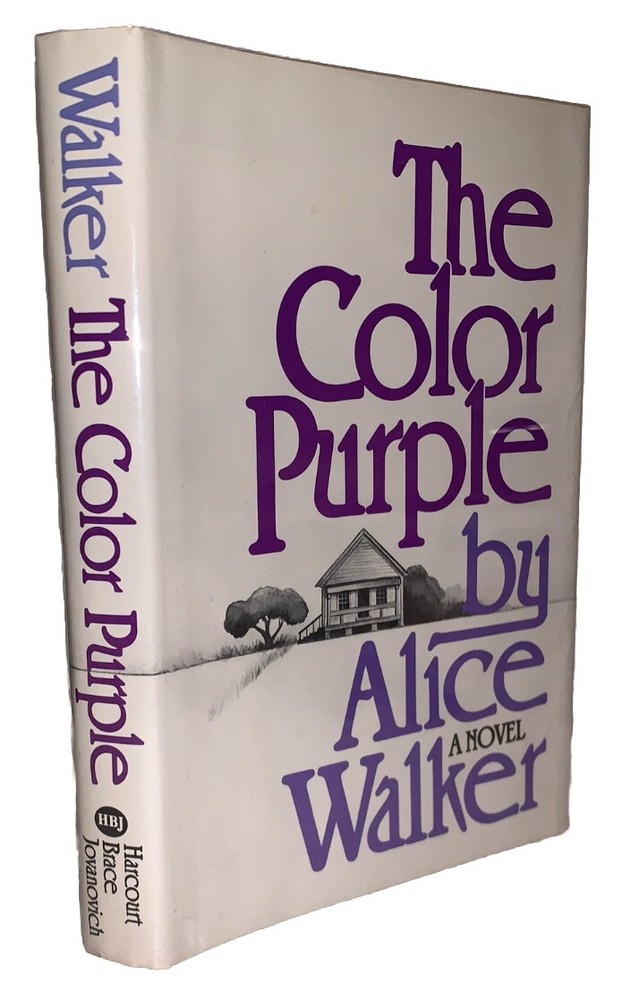 SIGNED, 1982, 1st Ed, THE COLOR PURPLE, by ALICE WALKER, PULITZER PRIZE WINNER