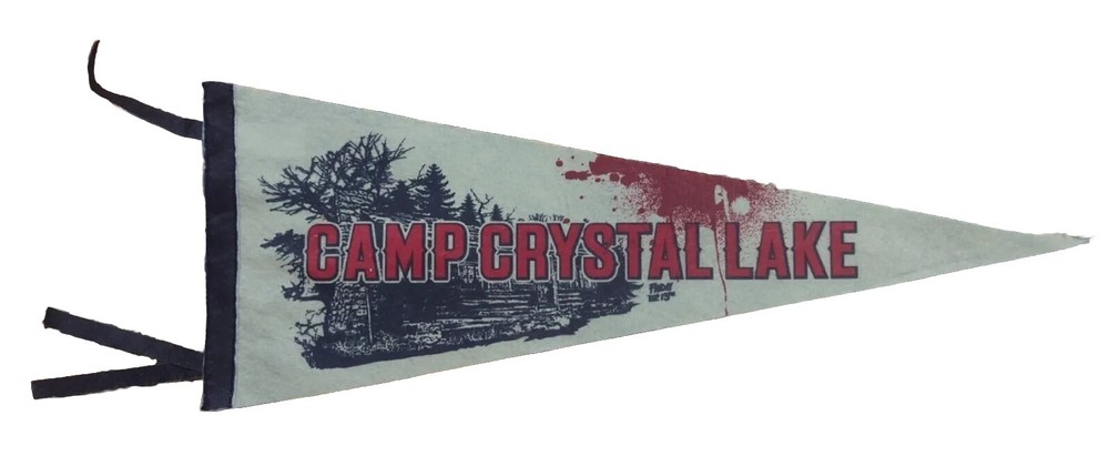 Camp Crystal Lake Friday the 13th - Pennant 20