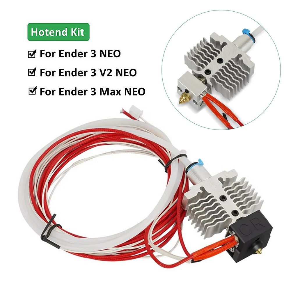 24V 40W 0.4MM Extruder Hotend Kit For Ender-3 Neo/V2 Neo/Max Neo 3D Printer