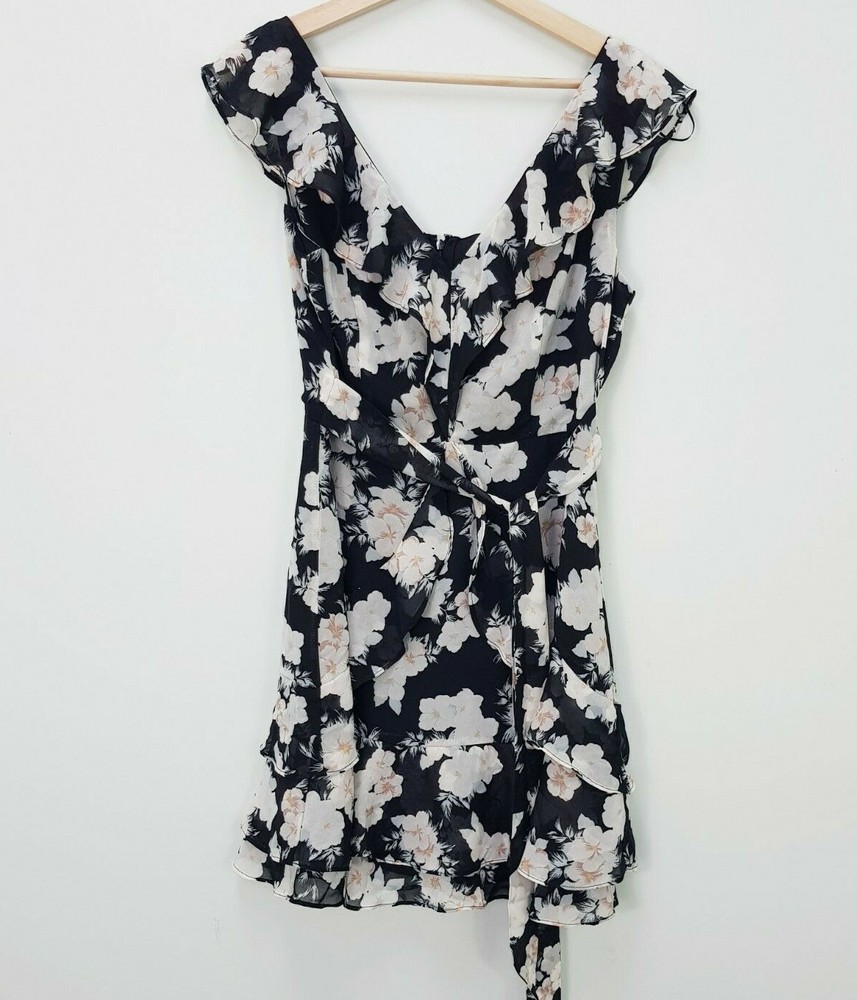 PORTMANS Womens Size 10 Neutral Floral Dress NEW with Tags RRP $119.95