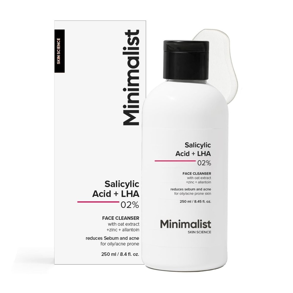 Minimalist 2% Salicylic Acid Face Wash | Oil Control & Pore Cleansing | 250ml