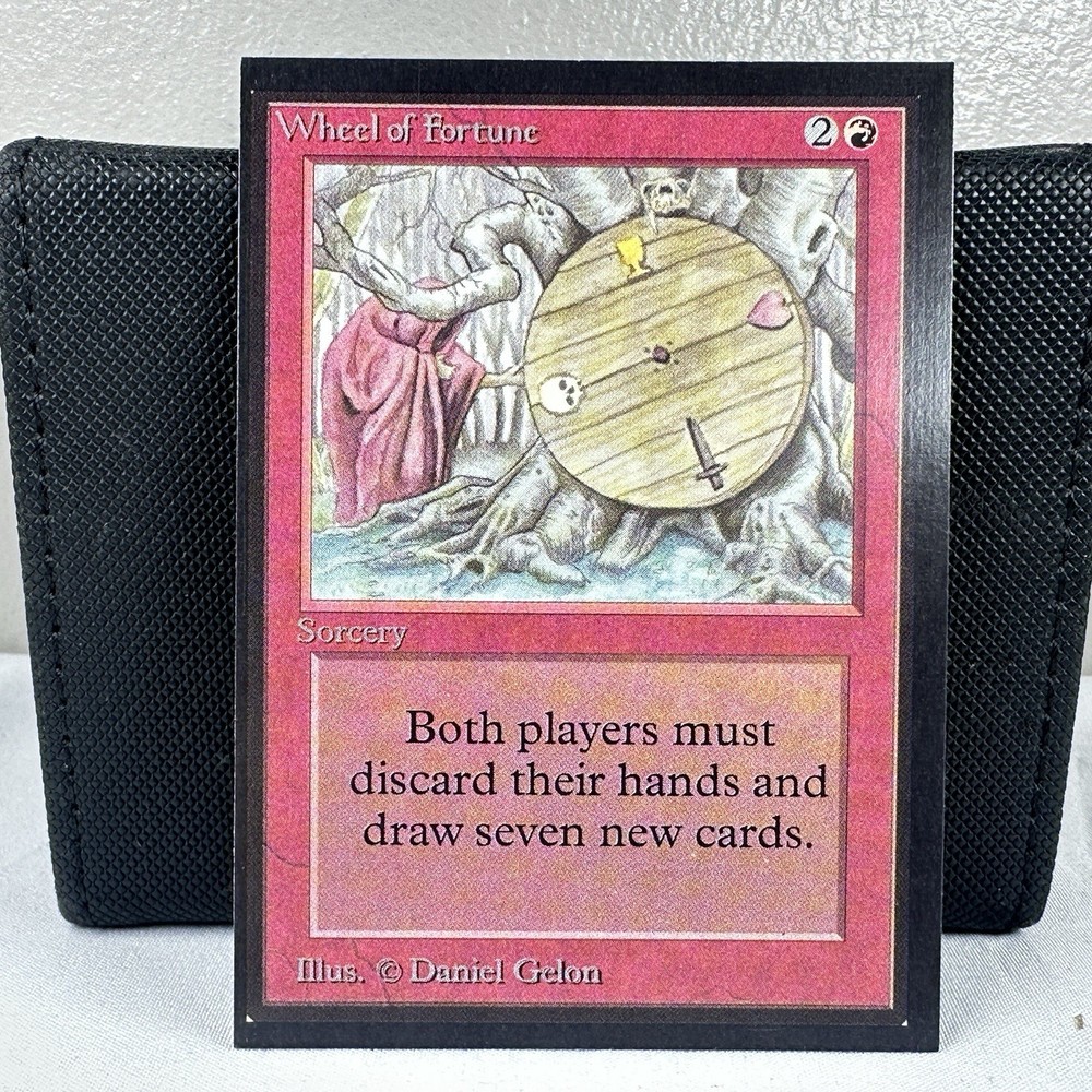 1993 WHEEL OF FORTUNE Magic the Gathering Collector's Edition CE MTG Sharp