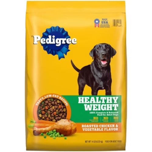Pedigree Roasted Chicken Grain & Veggie Dry Dog Food 14lb Bag