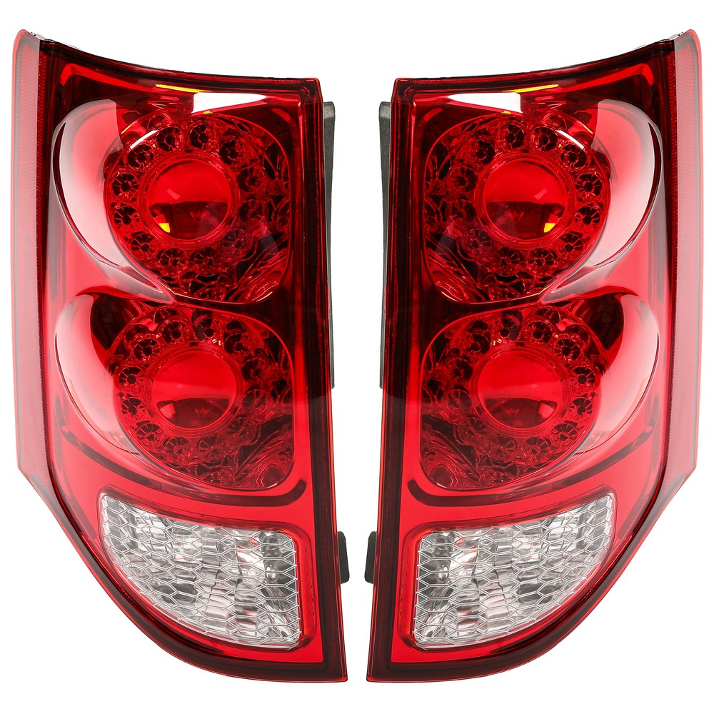 LH&RH Side LED Tail Light Brake Lamp Red For Dodge Grand Caravan 2011-2020 DOT