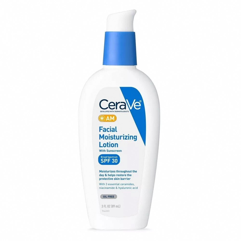 CeraVe AM Face Moisturizer SPF 30 for Oily to Dry Skin 3 Oz Exp 01/2027