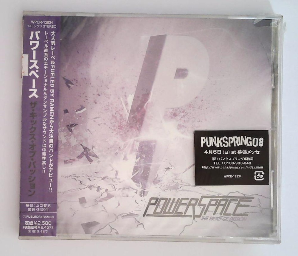 Powerspace – The Kicks Of Passion WPCR-12834 JAPAN CD OBI SEALED