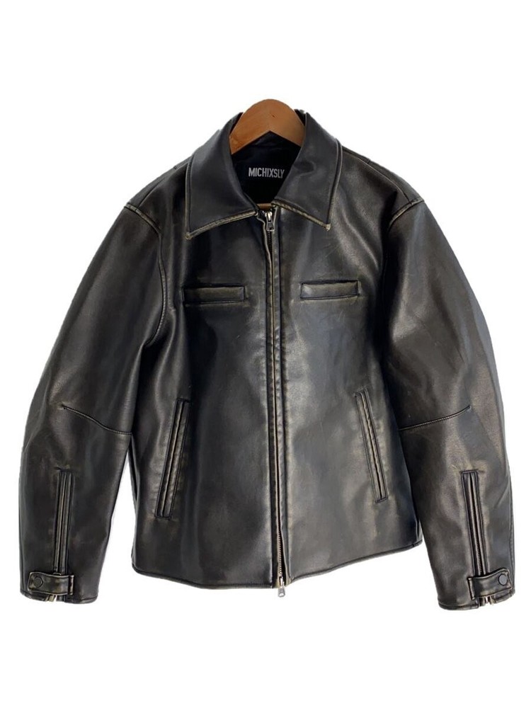 Sly Black Faux Leather Blouson Jacket Style 030Hsa01-0010 1266