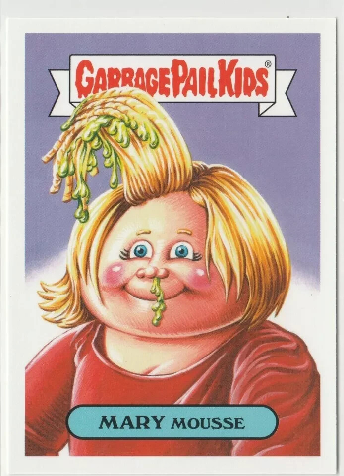 Mary Mousse 17b Garbage Pail Kids GPK 2019 We Hate the 90s Trading Card