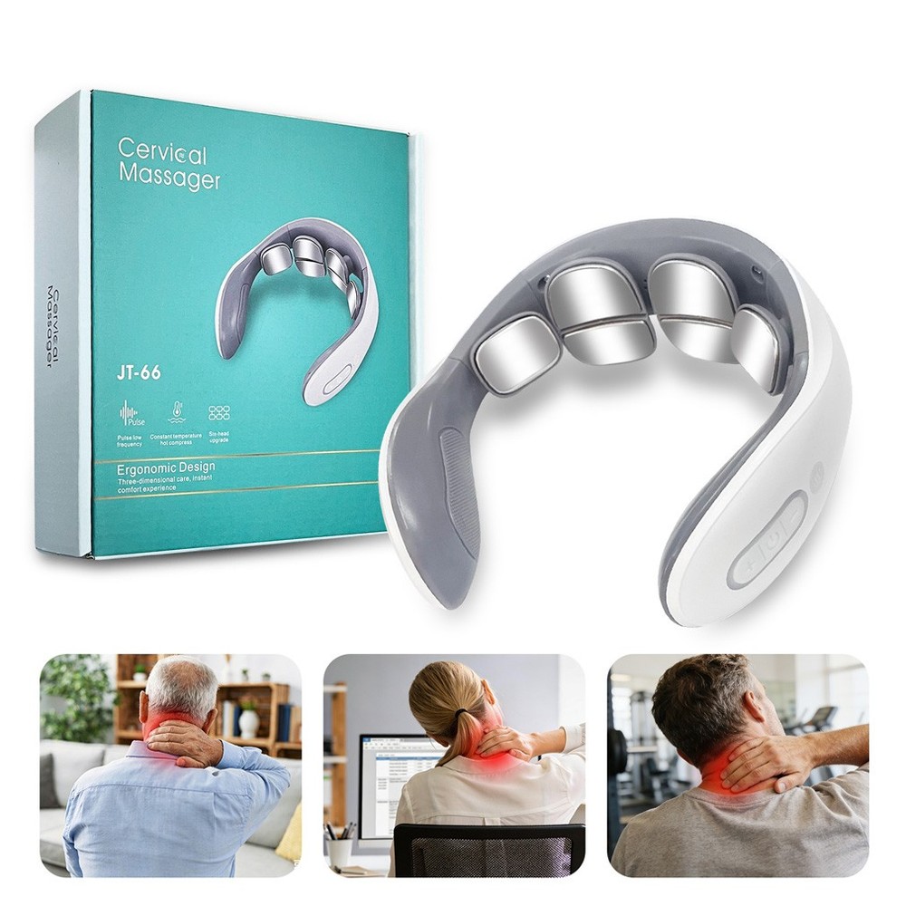 Portable Heated Neck and Shoulder Massager EMS