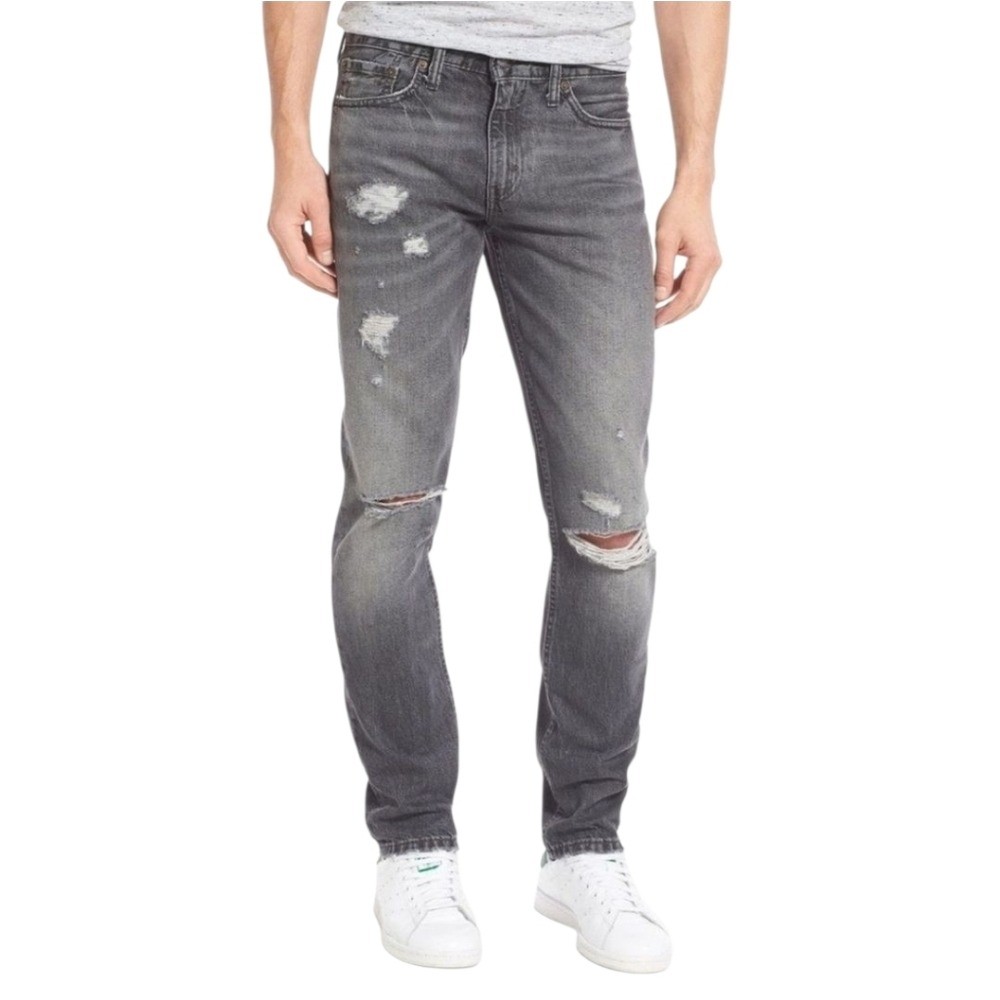 Levi's 511 Distressed Black Men Jeans