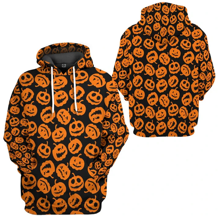 Gearhumans 3D SNL David S Pumpkin Custom Hoodie Tshirt Apparel