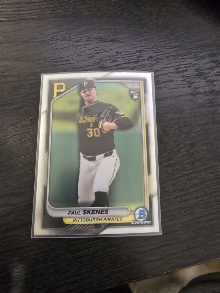 2024 Topps Bowman Chrome Baseball Paul Skenes #31 RC Rookie Of the Year?