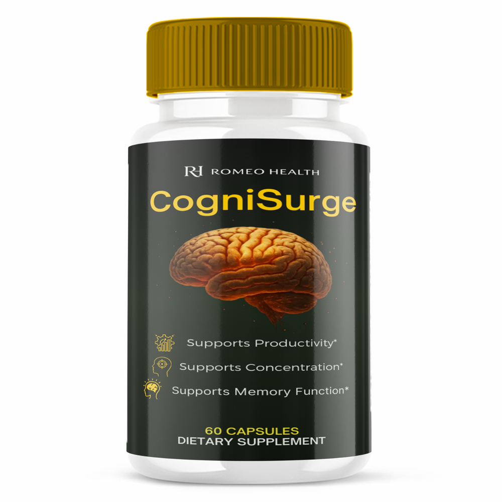 CogniSurge Brain Health & Memory Support (1 Bottle)