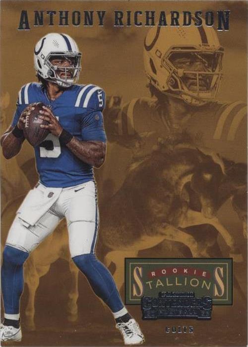 2023 Panini Contenders - Rookie Stallions #2 Anthony Richardson (RC)