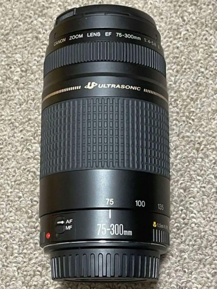 Canon EF 75-300mm F4-5.6 II USM Telephoto Zoom Lens Pre-Owned