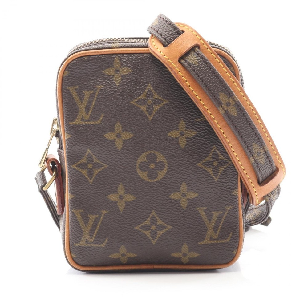 LOUIS VUITTON Mini Danube Crossbody Shoulder Bag M45268 Monogram Used Women LV