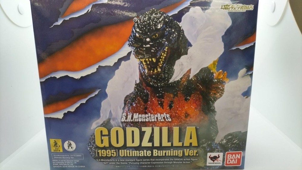 Bandai SH MonsterArts Godzilla 1995 Ultimate Burning Version GM942 Action Figure