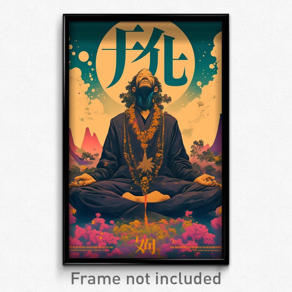 German Santa Movie Poster - Boy in Serenity, Rectangular Costume Print