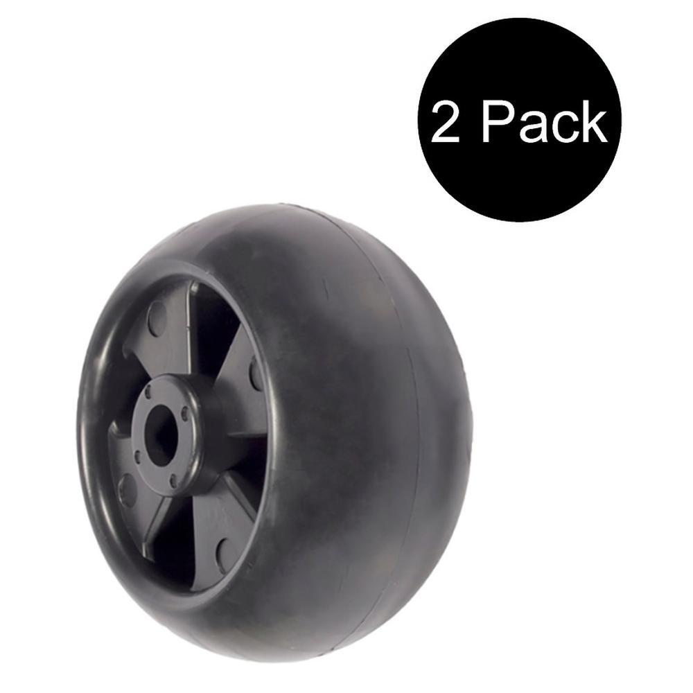 John Deere 108 111 111H 112L 116 Deck Wheel Set of 2 Without Hardware AM116299