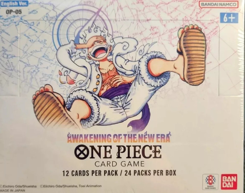 Awakening of the New Era OP05 Sealed Booster Box One Piece NEW SEALED USA SELLER