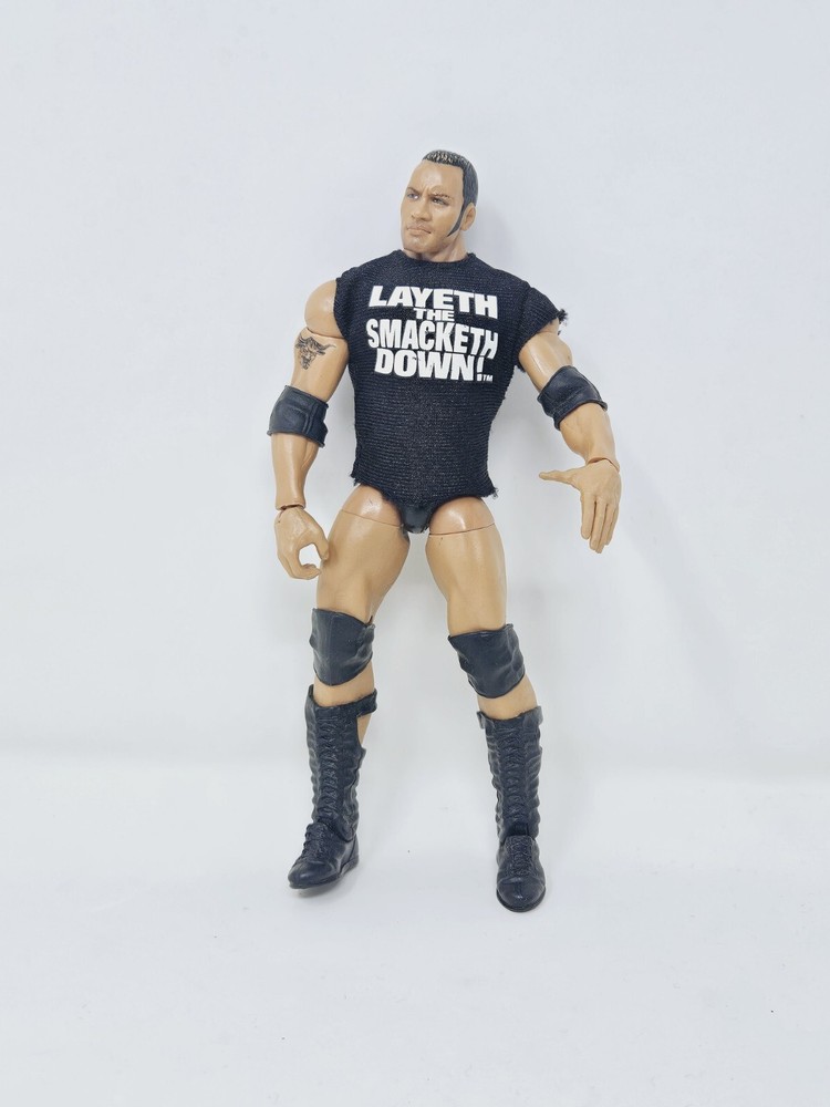 WWE The Rock Mattel Elite Action Figure Wrestling Series 69 Collector's Edition