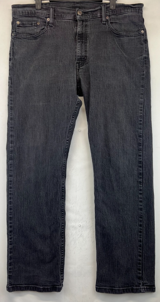 Levi's 514 Jeans - Mens Size 38 x 30 - Dark Gray - Straight Leg - Stretch (4006)