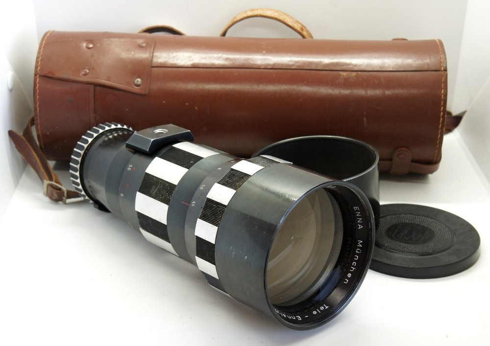 Rare Telephoto Enna Munchen Tele-Ennalyt 400 mm F4.5 Exakta mount SN2467453