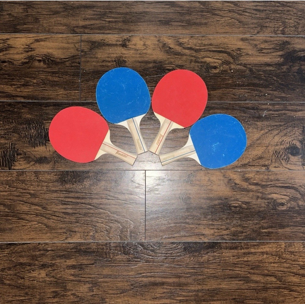 4-Piece Premium Table Tennis Paddle Set for Ping Pong