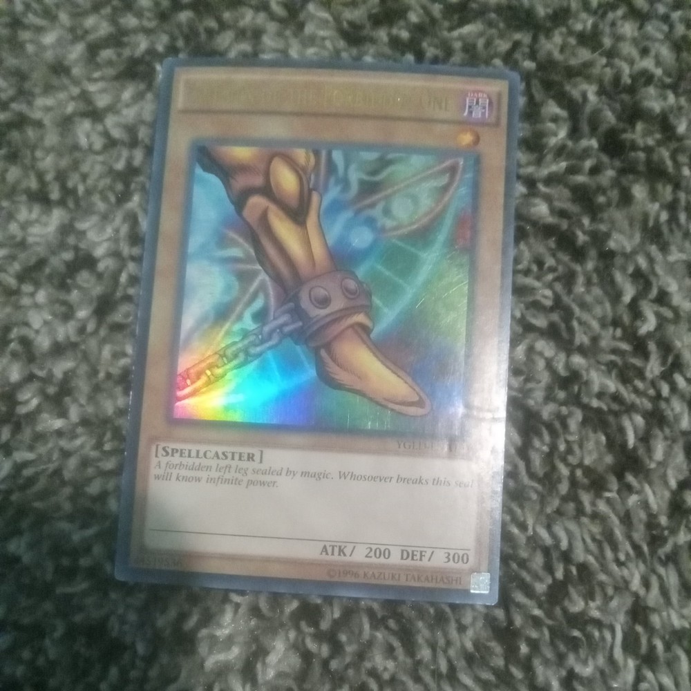 Left Leg of the Forbidden One LOB-121 Legend of Blue Eyes White Dragon