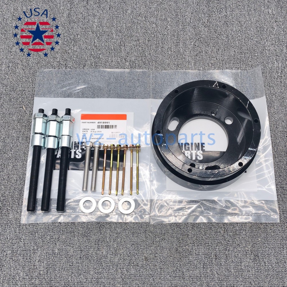 New Front Crankshaft Seal & Wear Sleeve Remover Fit For Cummins ISX12 ISX15 US