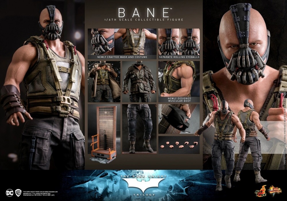 1/6 Hot Toys MMS689 The Dark Knight Trilogy Bane Action Figure