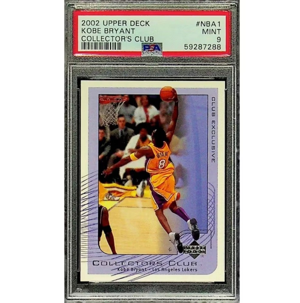 2001-02 Upper Deck Collectors Club Exclusive - Kobe Bryant #NBA1