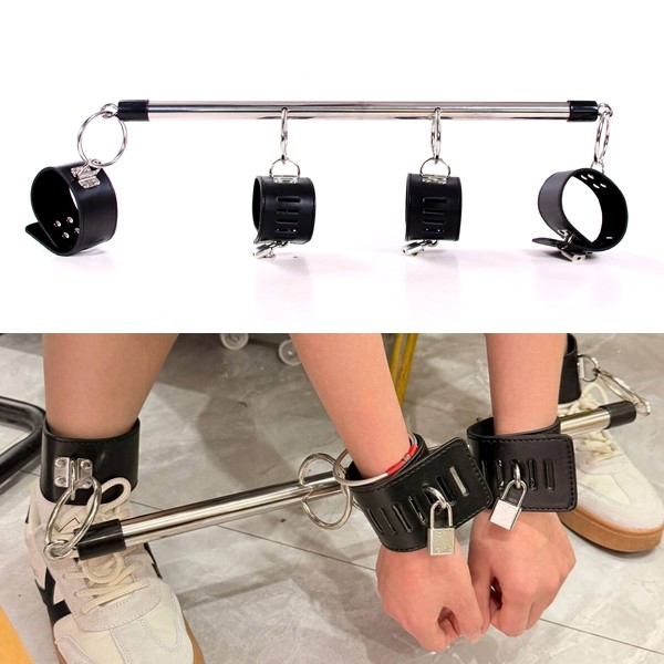 Open Leg Bar Sex Toys BDSM Bondage Handcuffs Ankle Cuffs for Couples Restraints