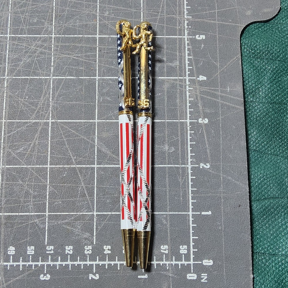 2 1996 Atlanta U.S.A. Olympics american flag aluminum 5