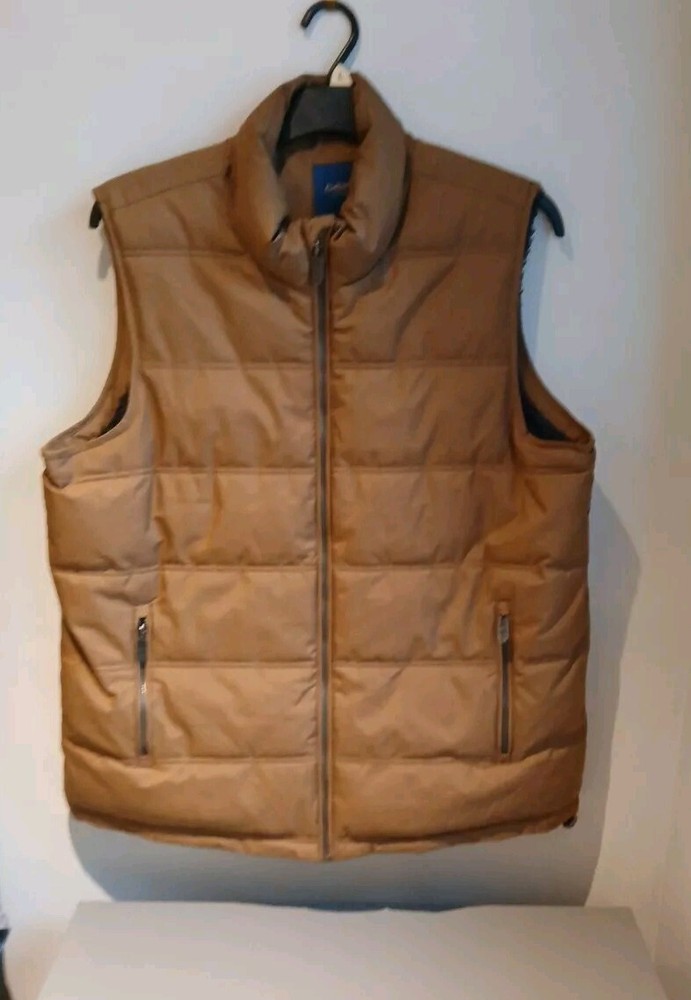 Cotton Traders Large  Unisex Gilet Coffee Colour AD11936 Outdoors Warm