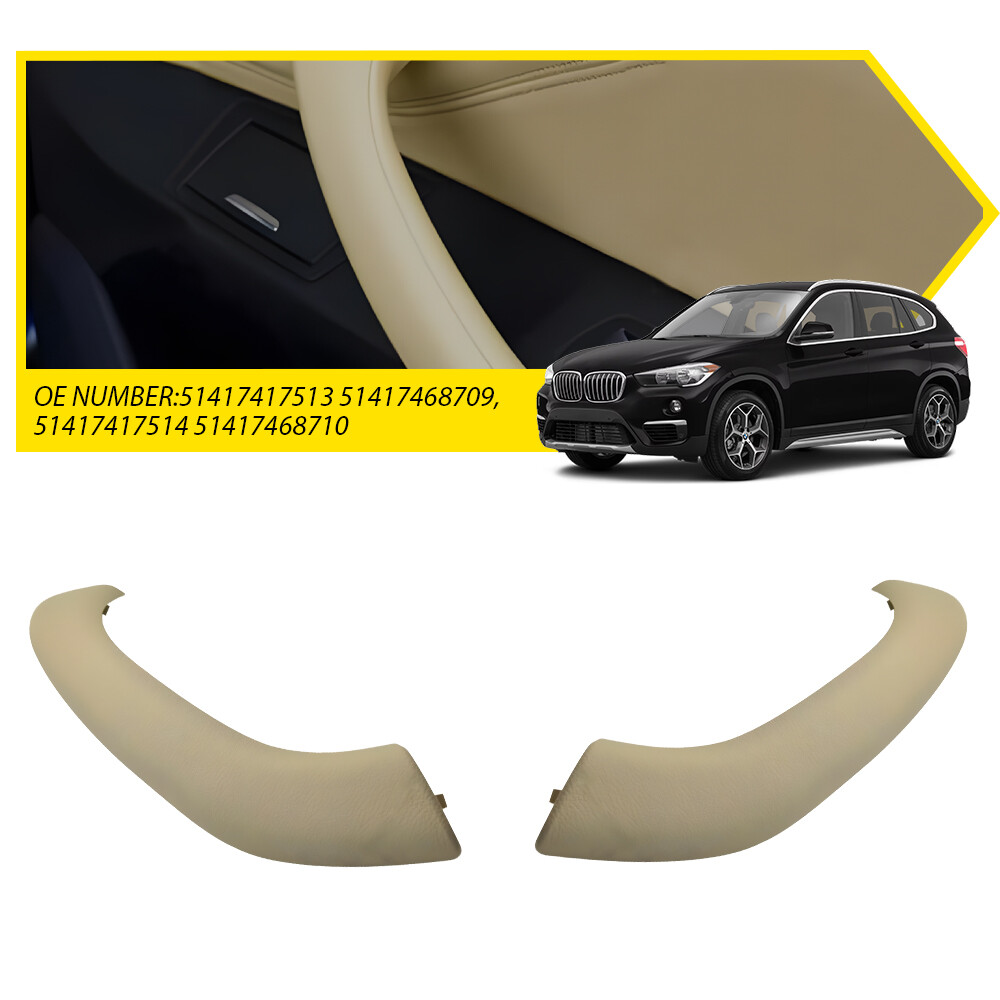 Inner Handle Interior Door Panel Pull Trim Cover for BMW X1 X2 F48 F49 F39 16-20