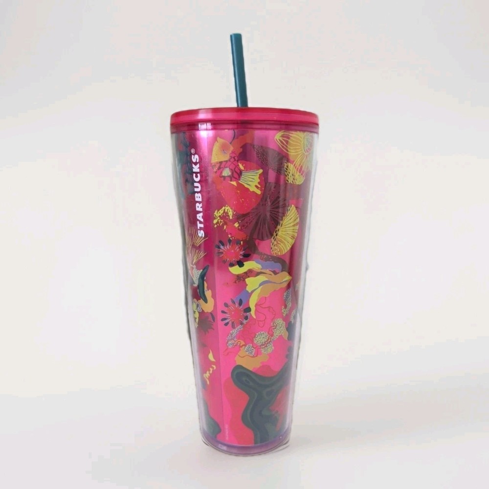 Starbucks Tumbler 2023 Spring Collection RARE 24oz Venti Cold Cup
